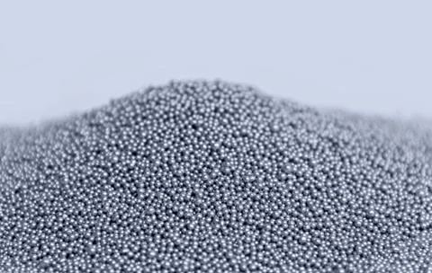 Metallic beadlets Stock Photos