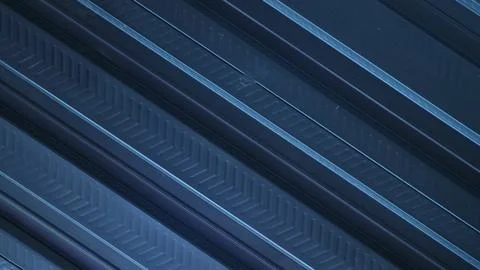 A metallic black background with parallel lines, creates high-tech concept Stock Photos