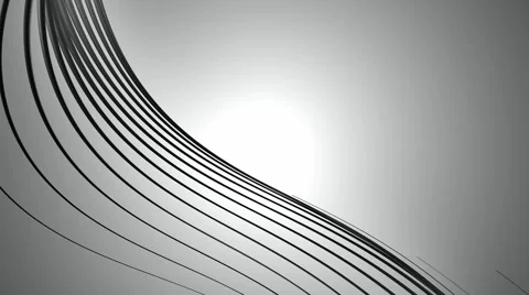Metallic black lines Stock Footage 55435559