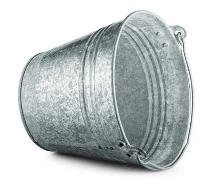 Metallic bucket Stock Photos