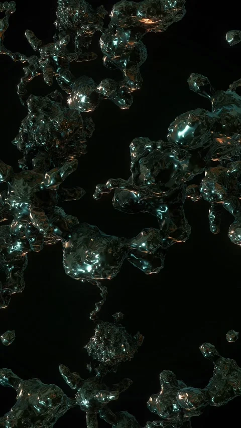 Metallic Cellular Structures Stock-Footage 294079143