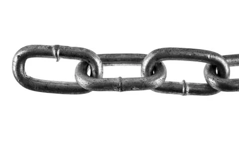 Metallic chain Stock Photos