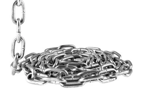 Metallic chain Stock Photos