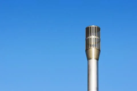 Metallic chimney Stock Photos