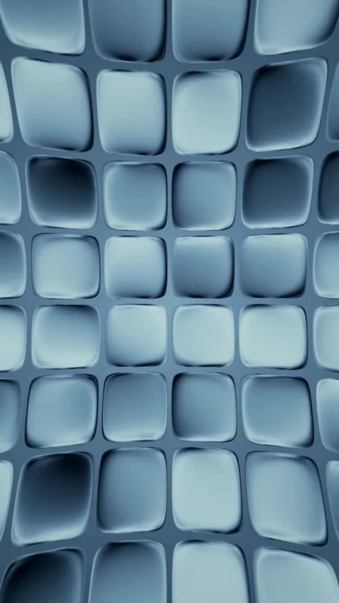 Metallic Chrome Effect Vertical Motion Background Stock Footage 343688671