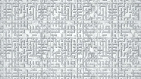 Metallic circuit maze pattern moving seamless loop Stock Footage 348050087
