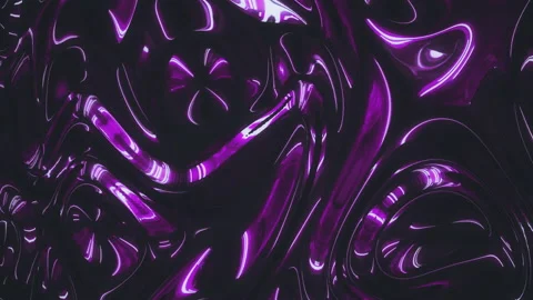 Metallic dark violet color texture with moving ripples in deep shadow. Trendy Stock Footage 131673530