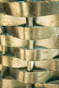 Metallic design elements Stock Photos