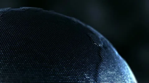 Metallic Earth Stock Footage 22457871