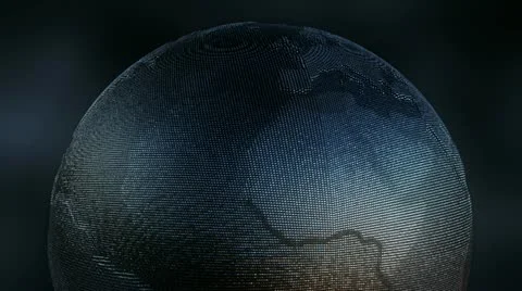 Metallic Earth Stock Footage 22459274