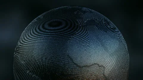 Metallic Earth Stock Footage 22459815