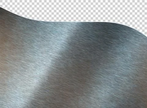 Metallic fill with chamfer. Shiny background for text. Brushed texture of metal Stock Photos