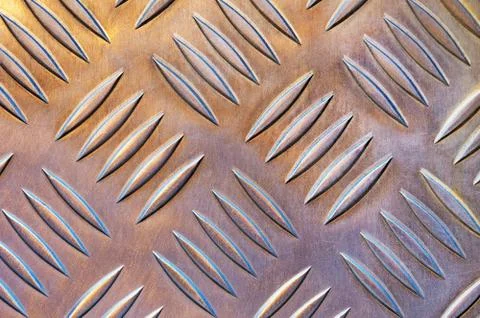 Metallic floor Stock Photos