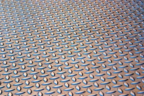 Metallic floor Stock Photos