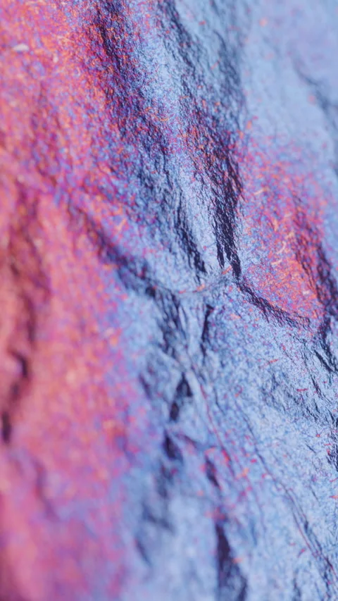 Metallic Foil Close Up Vertical Video in 4K 60fps Stock Footage 315889247