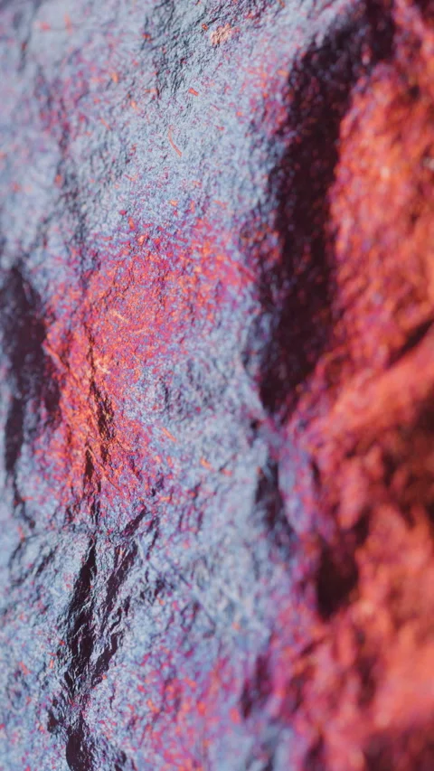 Metallic Foil Close Up Vertical Video in 4K 60fps Stock Footage 315889261