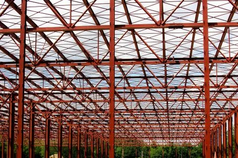 Metallic framework Stock Photos