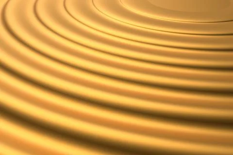 Metallic Gold Background. 3D rendering. Stock Illustration