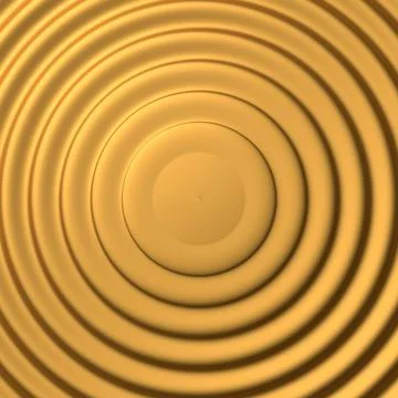 Metallic Gold Background. 3D rendering. Stock Illustration