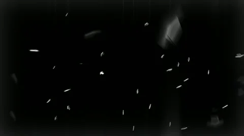 Metallic gray arrows on black, moving chaotically towards camera. 스톡 동영상 12566774