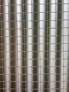Metallic Grid Pattern With Vertical Shadows 스톡 사진