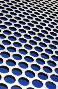 Metallic grid Stock Photos