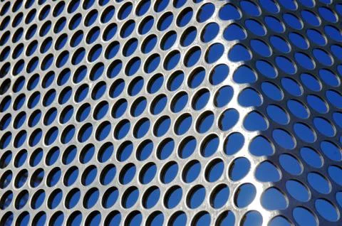 Metallic grid Stock Photos