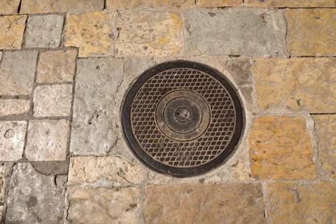 Metallic hatch Stock Photos