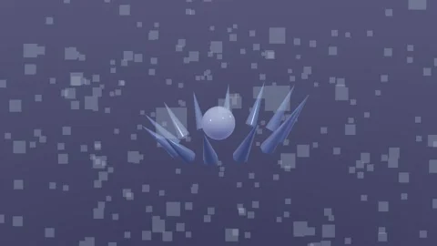 Metallic Horn Array 4K Stock Footage 338382857