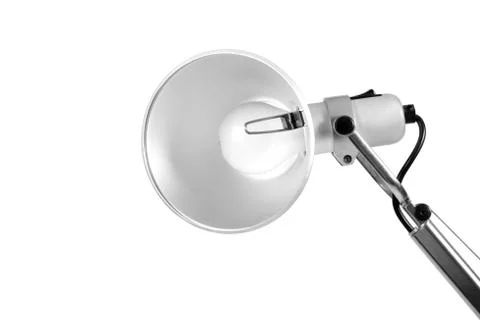 Metallic lamp with clipping path Stock Photos