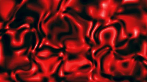 Metallic Lava Abstract Loop. Glossy Fluid Motion Background Vídeos de archivo 310552495