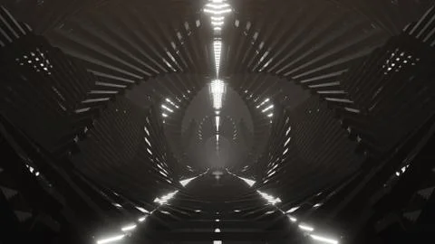 Metallic In Light Future Stock Photos