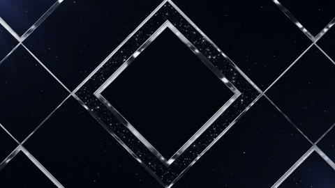 Metallic Luxury Frame Background Video stock 247490961