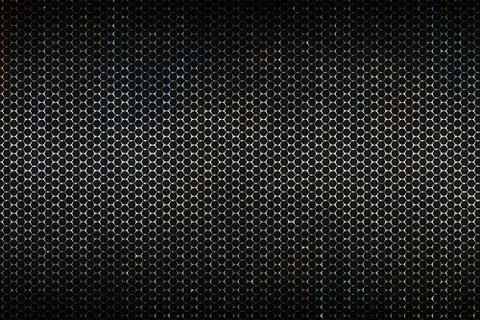 Metallic mesh background texture Stock Illustration