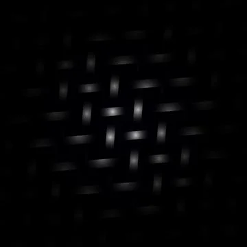 Metallic mesh texture on black background. Vector background Stock Illustration