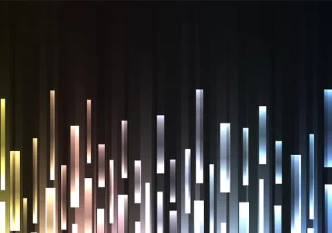 Metallic overlap pixel speed abstract background Stock Illustration