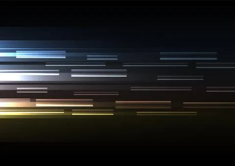 Metallic overlap pixel speed abstract background Illustrazione stock
