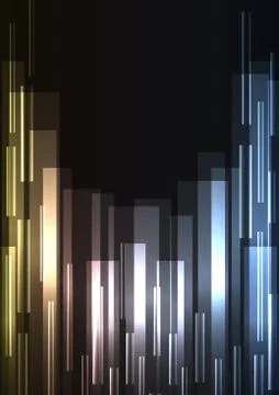 Metallic overlap pixel speed abstract background Stock Illustration