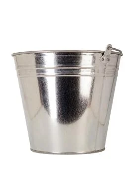Metallic pail Stock Photos
