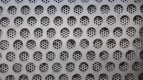 Metallic pattern materials Stock Footage 83354891