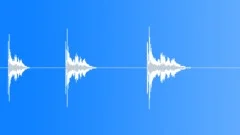 Metallic pipe fall, 3 octaves Sound Effect