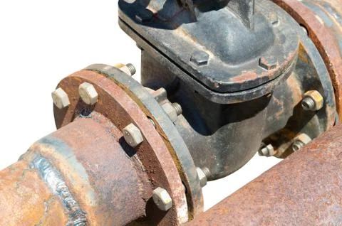 Metallic pipe Stock Photos