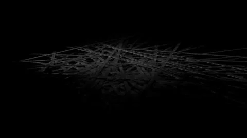 Metallic Planks, in a Disorder Stock Illustration