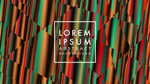 Metallic random patch pattern vector illustration. Abstract geometric backg.. Stock Illustration