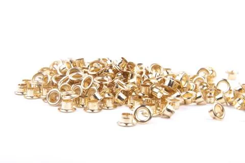 Metallic rivets Stock Photos