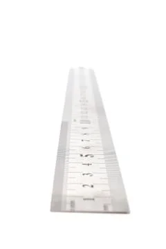 Metallic ruler Stock Photos