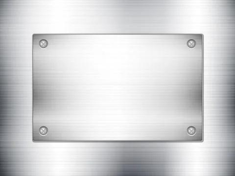 Metallic sheet and plate Stock Illustration