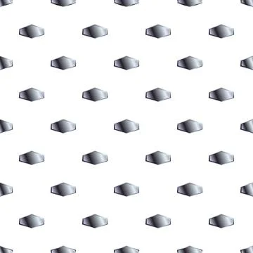 Metallic shield pattern creating a geometric security background Illustrazione stock