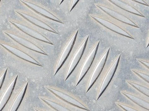 Metallic silver embossed surface Stock Photos