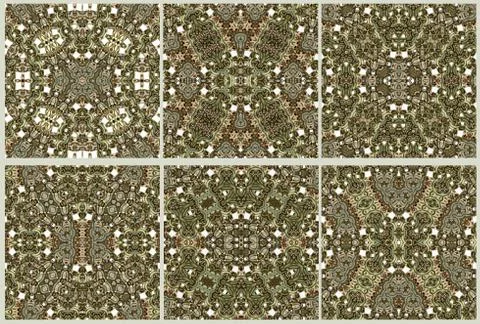 Metallic silver patterns Stock Illustration